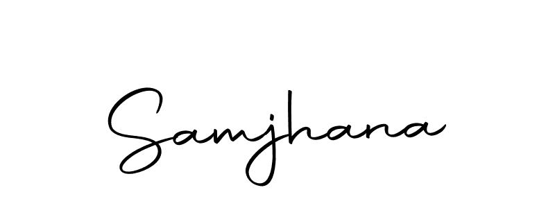 Also we have Samjhana name is the best signature style. Create professional handwritten signature collection using Autography-DOLnW autograph style. Samjhana signature style 10 images and pictures png