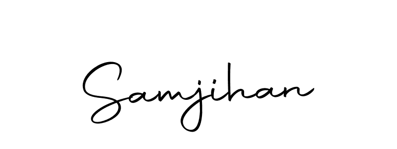 Autography-DOLnW is a professional signature style that is perfect for those who want to add a touch of class to their signature. It is also a great choice for those who want to make their signature more unique. Get Samjihan name to fancy signature for free. Samjihan signature style 10 images and pictures png