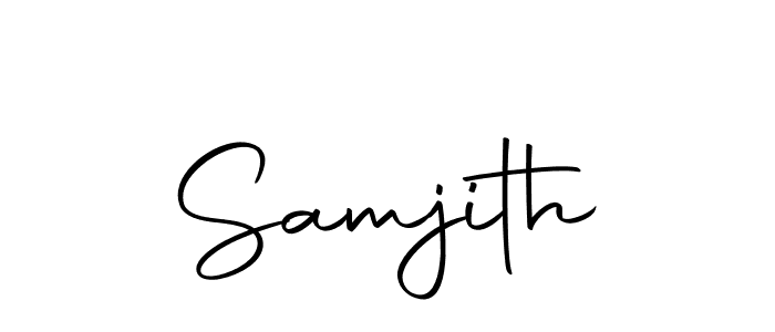 It looks lik you need a new signature style for name Samjith. Design unique handwritten (Autography-DOLnW) signature with our free signature maker in just a few clicks. Samjith signature style 10 images and pictures png