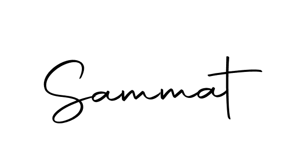 You should practise on your own different ways (Autography-DOLnW) to write your name (Sammat) in signature. don't let someone else do it for you. Sammat signature style 10 images and pictures png