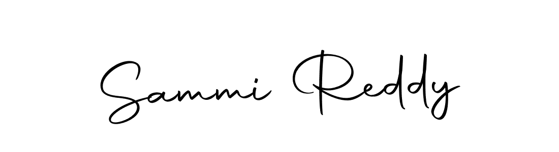 You should practise on your own different ways (Autography-DOLnW) to write your name (Sammi Reddy) in signature. don't let someone else do it for you. Sammi Reddy signature style 10 images and pictures png