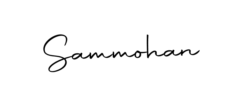 Also we have Sammohan name is the best signature style. Create professional handwritten signature collection using Autography-DOLnW autograph style. Sammohan signature style 10 images and pictures png