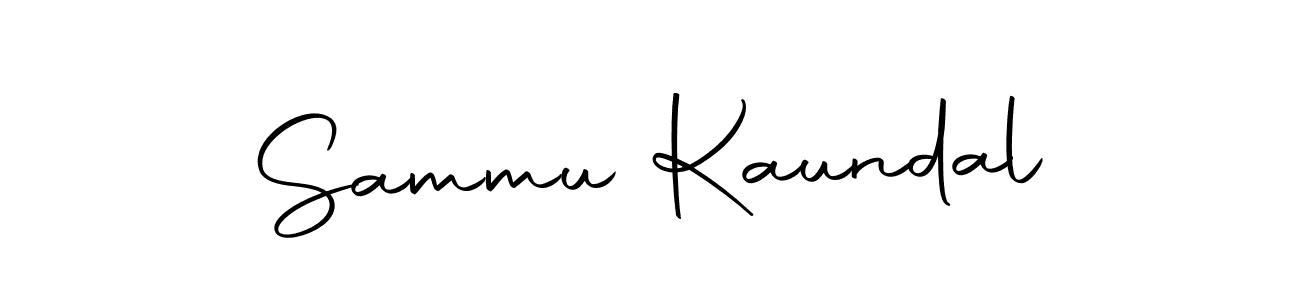 Make a beautiful signature design for name Sammu Kaundal. Use this online signature maker to create a handwritten signature for free. Sammu Kaundal signature style 10 images and pictures png