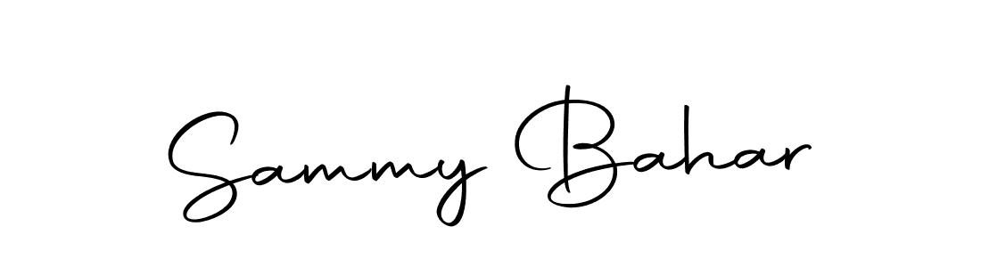 It looks lik you need a new signature style for name Sammy Bahar. Design unique handwritten (Autography-DOLnW) signature with our free signature maker in just a few clicks. Sammy Bahar signature style 10 images and pictures png