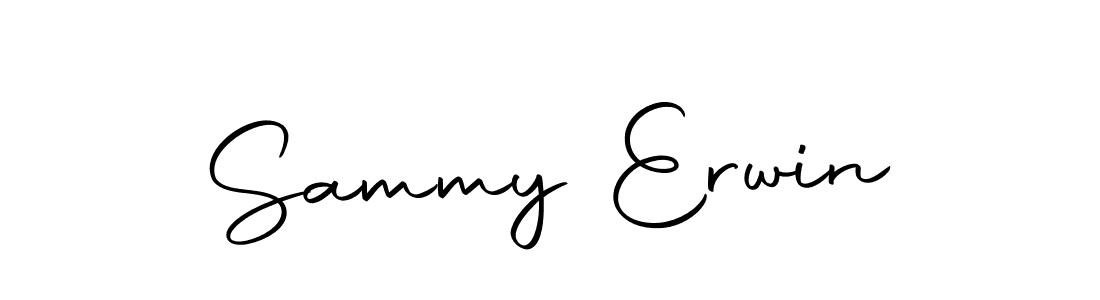 Also we have Sammy Erwin name is the best signature style. Create professional handwritten signature collection using Autography-DOLnW autograph style. Sammy Erwin signature style 10 images and pictures png