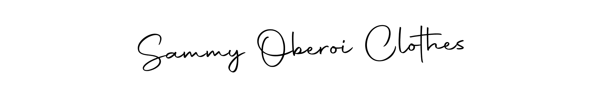 Make a beautiful signature design for name Sammy Oberoi Clothes. With this signature (Autography-DOLnW) style, you can create a handwritten signature for free. Sammy Oberoi Clothes signature style 10 images and pictures png