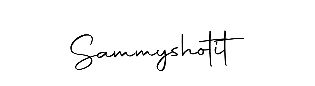 Use a signature maker to create a handwritten signature online. With this signature software, you can design (Autography-DOLnW) your own signature for name Sammyshotit. Sammyshotit signature style 10 images and pictures png