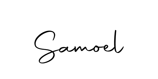 How to make Samoel signature? Autography-DOLnW is a professional autograph style. Create handwritten signature for Samoel name. Samoel signature style 10 images and pictures png
