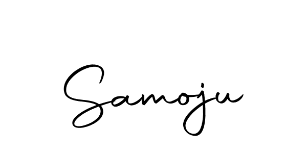 Make a beautiful signature design for name Samoju. With this signature (Autography-DOLnW) style, you can create a handwritten signature for free. Samoju signature style 10 images and pictures png