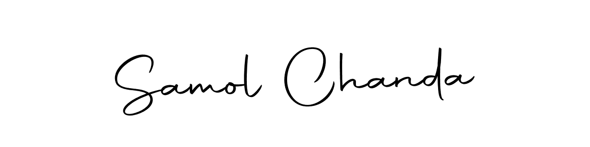 if you are searching for the best signature style for your name Samol Chanda. so please give up your signature search. here we have designed multiple signature styles  using Autography-DOLnW. Samol Chanda signature style 10 images and pictures png