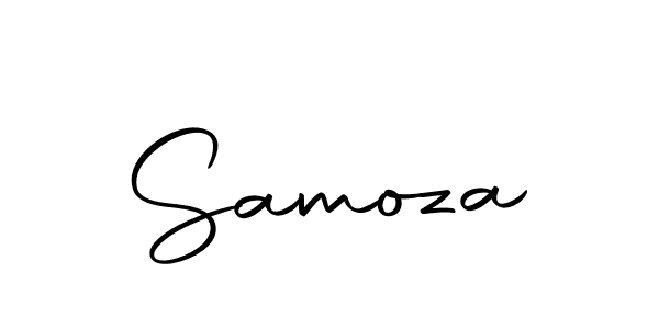 Design your own signature with our free online signature maker. With this signature software, you can create a handwritten (Autography-DOLnW) signature for name Samoza. Samoza signature style 10 images and pictures png