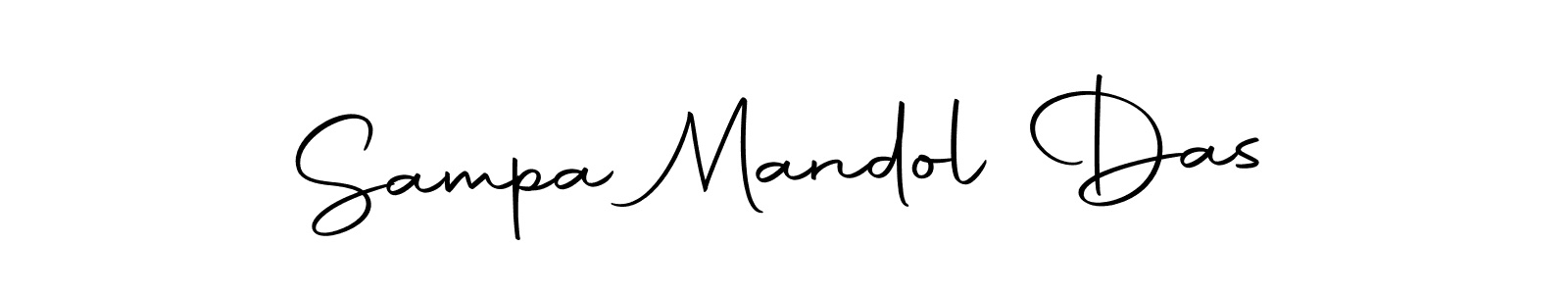 Sampa Mandol Das stylish signature style. Best Handwritten Sign (Autography-DOLnW) for my name. Handwritten Signature Collection Ideas for my name Sampa Mandol Das. Sampa Mandol Das signature style 10 images and pictures png