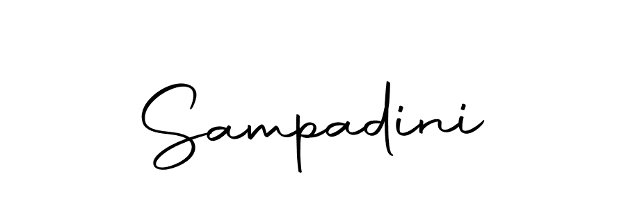 How to make Sampadini signature? Autography-DOLnW is a professional autograph style. Create handwritten signature for Sampadini name. Sampadini signature style 10 images and pictures png