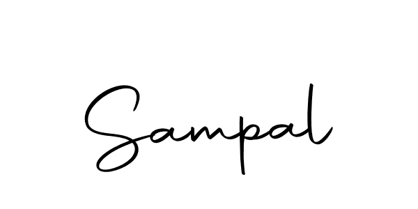 Design your own signature with our free online signature maker. With this signature software, you can create a handwritten (Autography-DOLnW) signature for name Sampal. Sampal signature style 10 images and pictures png