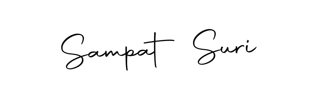 Also we have Sampat Suri name is the best signature style. Create professional handwritten signature collection using Autography-DOLnW autograph style. Sampat Suri signature style 10 images and pictures png