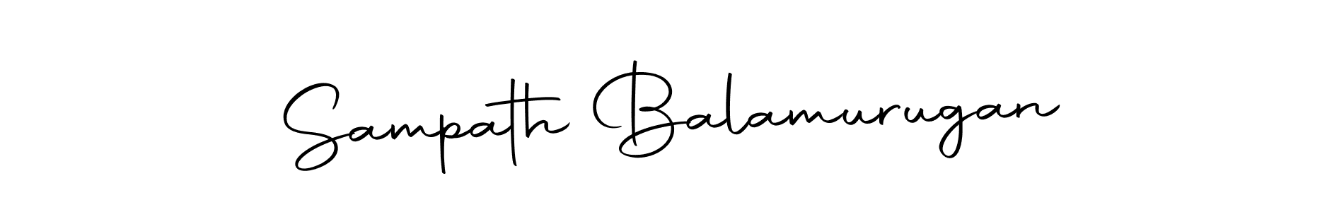 Autography-DOLnW is a professional signature style that is perfect for those who want to add a touch of class to their signature. It is also a great choice for those who want to make their signature more unique. Get Sampath Balamurugan name to fancy signature for free. Sampath Balamurugan signature style 10 images and pictures png