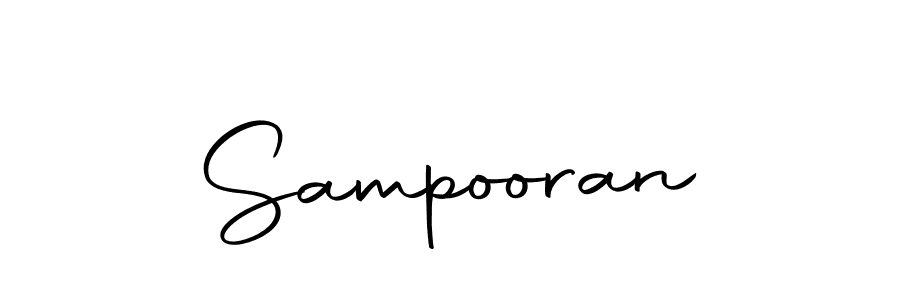 You should practise on your own different ways (Autography-DOLnW) to write your name (Sampooran) in signature. don't let someone else do it for you. Sampooran signature style 10 images and pictures png