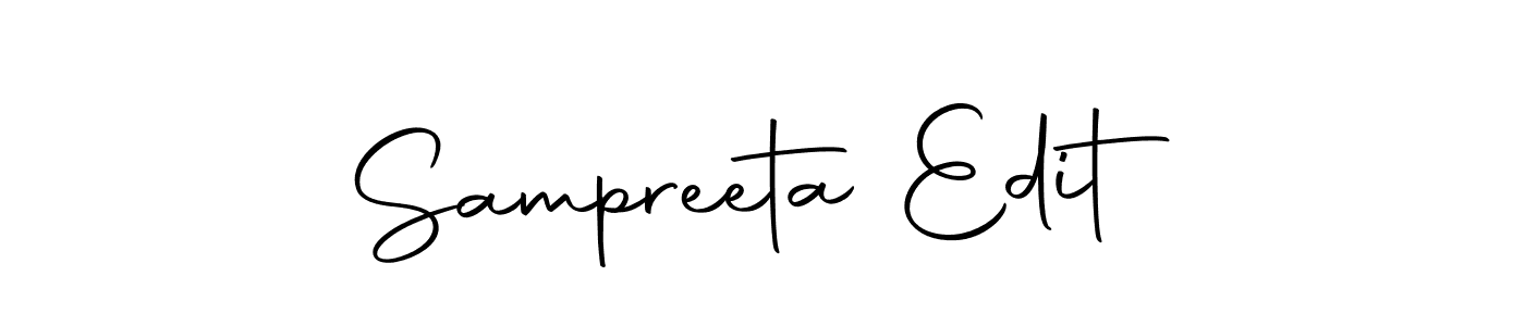 You should practise on your own different ways (Autography-DOLnW) to write your name (Sampreeta Edit) in signature. don't let someone else do it for you. Sampreeta Edit signature style 10 images and pictures png