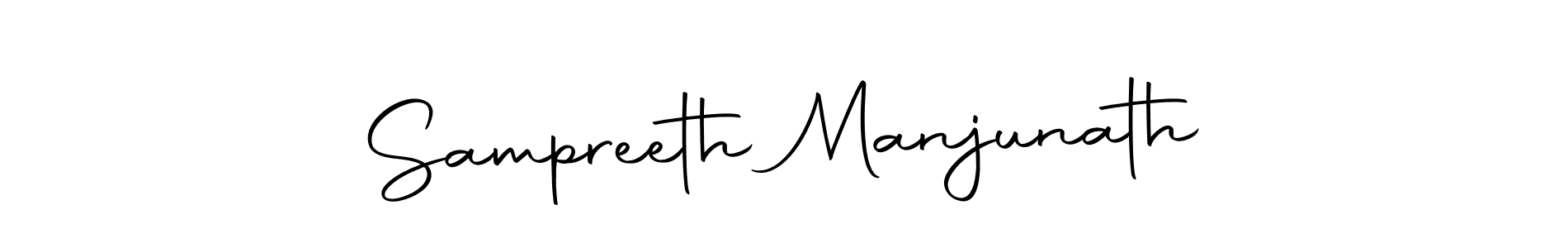 Make a beautiful signature design for name Sampreeth Manjunath. Use this online signature maker to create a handwritten signature for free. Sampreeth Manjunath signature style 10 images and pictures png