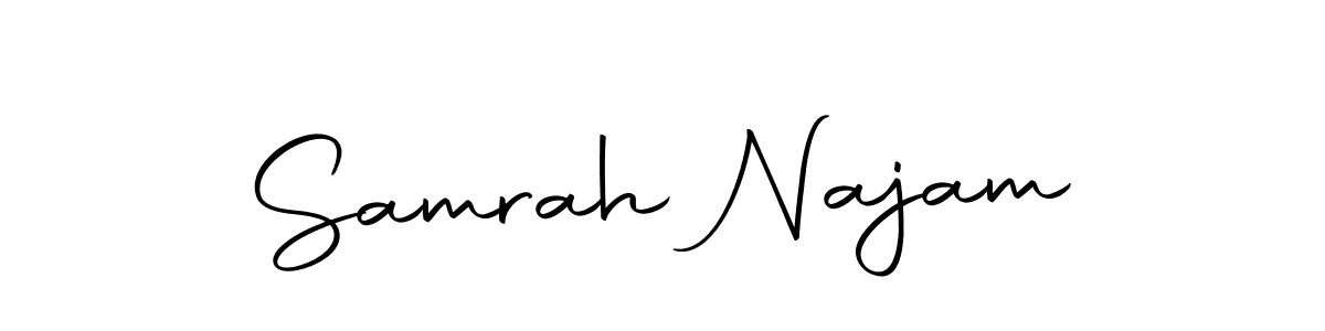 Check out images of Autograph of Samrah Najam name. Actor Samrah Najam Signature Style. Autography-DOLnW is a professional sign style online. Samrah Najam signature style 10 images and pictures png