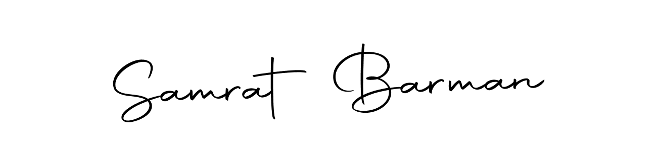 Design your own signature with our free online signature maker. With this signature software, you can create a handwritten (Autography-DOLnW) signature for name Samrat Barman. Samrat Barman signature style 10 images and pictures png