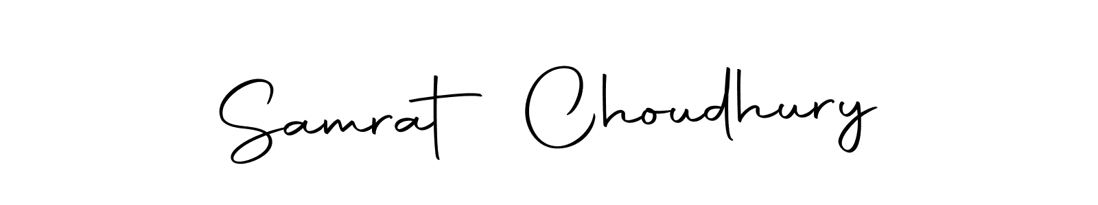 How to make Samrat Choudhury signature? Autography-DOLnW is a professional autograph style. Create handwritten signature for Samrat Choudhury name. Samrat Choudhury signature style 10 images and pictures png