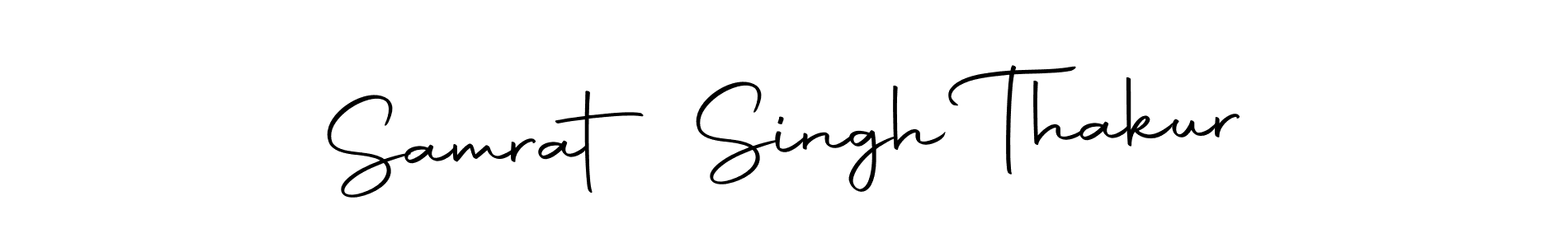 Make a beautiful signature design for name Samrat Singh Thakur. With this signature (Autography-DOLnW) style, you can create a handwritten signature for free. Samrat Singh Thakur signature style 10 images and pictures png