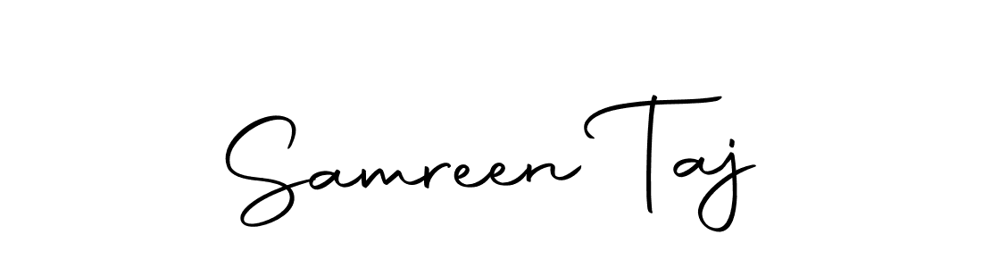 How to make Samreen Taj signature? Autography-DOLnW is a professional autograph style. Create handwritten signature for Samreen Taj name. Samreen Taj signature style 10 images and pictures png