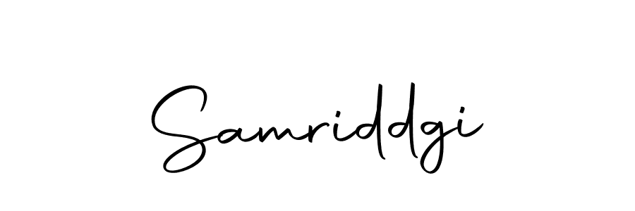 You should practise on your own different ways (Autography-DOLnW) to write your name (Samriddgi) in signature. don't let someone else do it for you. Samriddgi signature style 10 images and pictures png