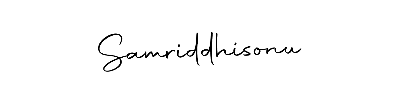 You should practise on your own different ways (Autography-DOLnW) to write your name (Samriddhisonu) in signature. don't let someone else do it for you. Samriddhisonu signature style 10 images and pictures png
