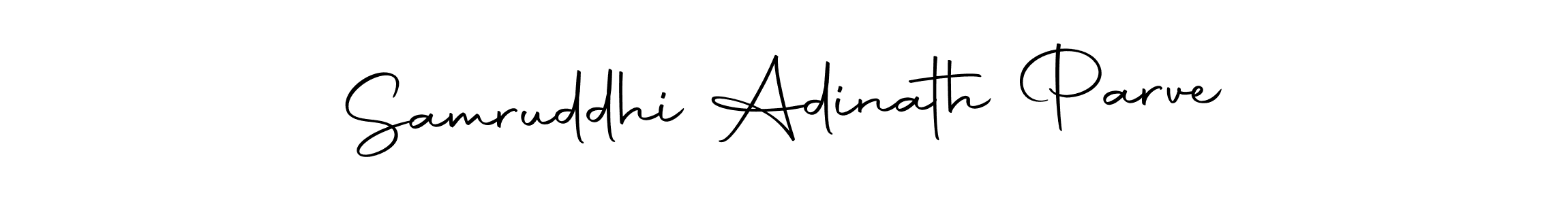 Design your own signature with our free online signature maker. With this signature software, you can create a handwritten (Autography-DOLnW) signature for name Samruddhi Adinath Parve. Samruddhi Adinath Parve signature style 10 images and pictures png