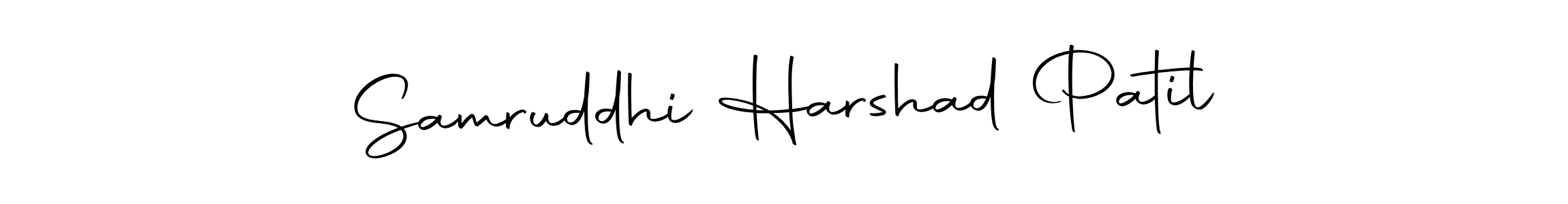 How to make Samruddhi Harshad Patil signature? Autography-DOLnW is a professional autograph style. Create handwritten signature for Samruddhi Harshad Patil name. Samruddhi Harshad Patil signature style 10 images and pictures png