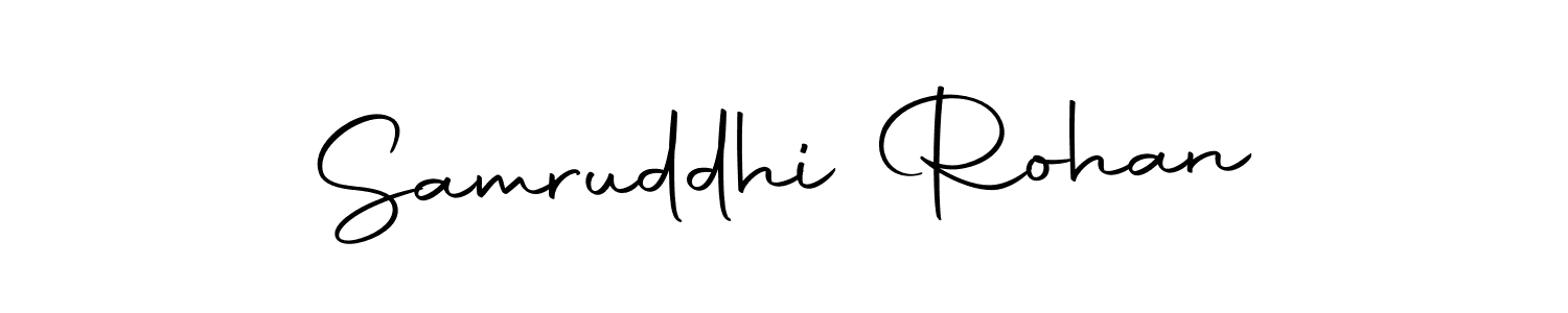 The best way (Autography-DOLnW) to make a short signature is to pick only two or three words in your name. The name Samruddhi Rohan include a total of six letters. For converting this name. Samruddhi Rohan signature style 10 images and pictures png