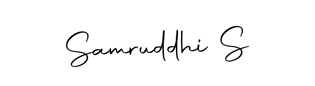 Similarly Autography-DOLnW is the best handwritten signature design. Signature creator online .You can use it as an online autograph creator for name Samruddhi S. Samruddhi S signature style 10 images and pictures png