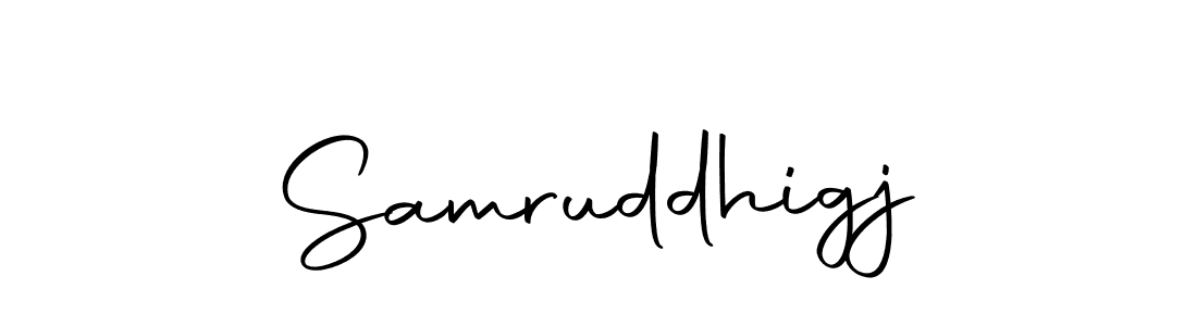 You should practise on your own different ways (Autography-DOLnW) to write your name (Samruddhigj) in signature. don't let someone else do it for you. Samruddhigj signature style 10 images and pictures png