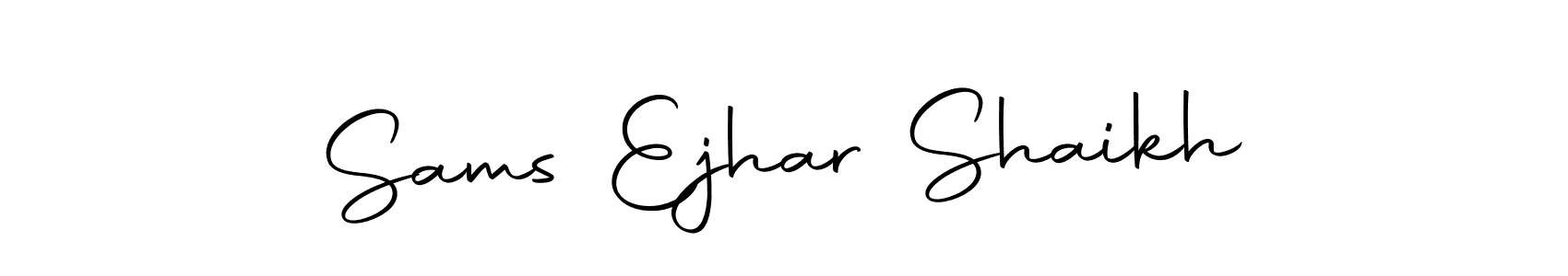 How to make Sams Ejhar Shaikh signature? Autography-DOLnW is a professional autograph style. Create handwritten signature for Sams Ejhar Shaikh name. Sams Ejhar Shaikh signature style 10 images and pictures png