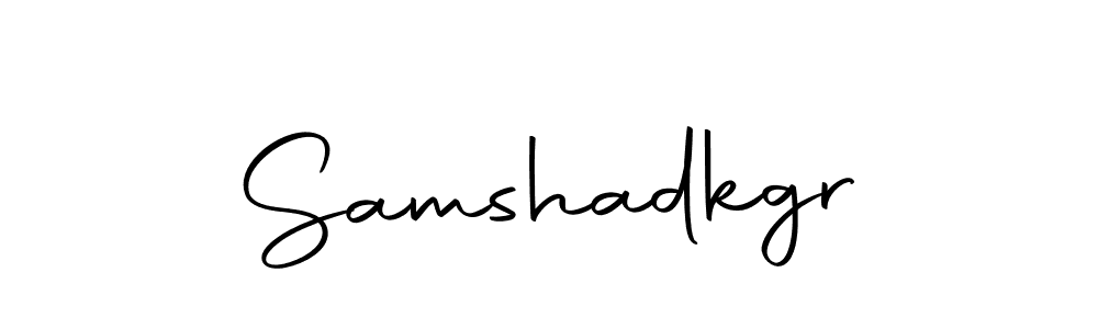 if you are searching for the best signature style for your name Samshadkgr. so please give up your signature search. here we have designed multiple signature styles  using Autography-DOLnW. Samshadkgr signature style 10 images and pictures png