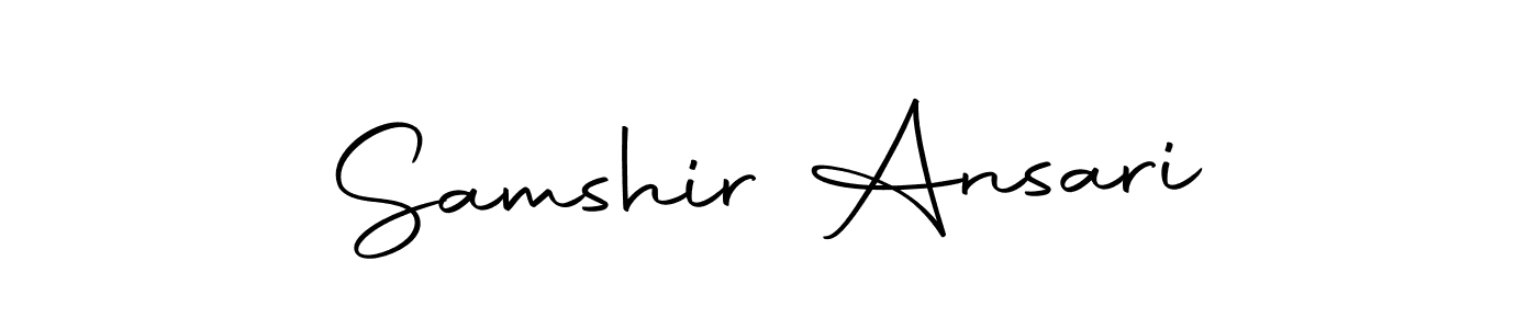 Autography-DOLnW is a professional signature style that is perfect for those who want to add a touch of class to their signature. It is also a great choice for those who want to make their signature more unique. Get Samshir Ansari name to fancy signature for free. Samshir Ansari signature style 10 images and pictures png