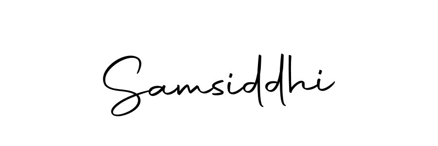 Create a beautiful signature design for name Samsiddhi. With this signature (Autography-DOLnW) fonts, you can make a handwritten signature for free. Samsiddhi signature style 10 images and pictures png