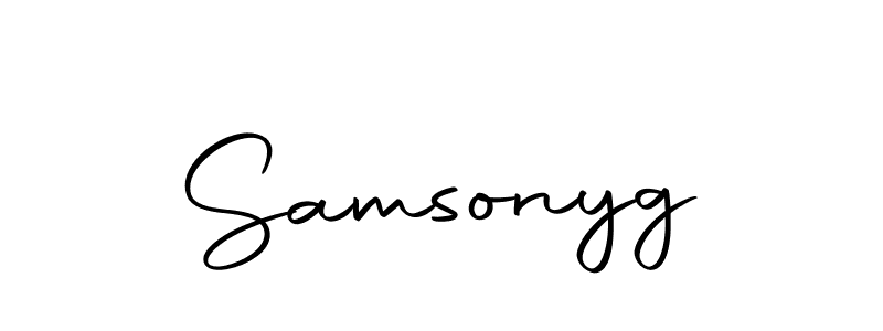 Also we have Samsonyg name is the best signature style. Create professional handwritten signature collection using Autography-DOLnW autograph style. Samsonyg signature style 10 images and pictures png