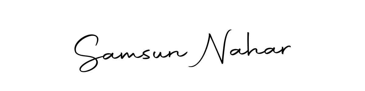 How to Draw Samsun Nahar signature style? Autography-DOLnW is a latest design signature styles for name Samsun Nahar. Samsun Nahar signature style 10 images and pictures png