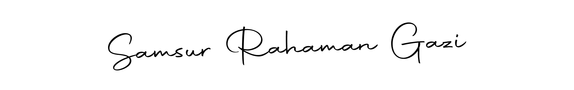 Similarly Autography-DOLnW is the best handwritten signature design. Signature creator online .You can use it as an online autograph creator for name Samsur Rahaman Gazi. Samsur Rahaman Gazi signature style 10 images and pictures png