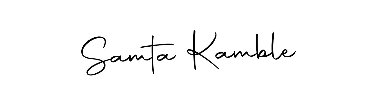 How to Draw Samta Kamble signature style? Autography-DOLnW is a latest design signature styles for name Samta Kamble. Samta Kamble signature style 10 images and pictures png