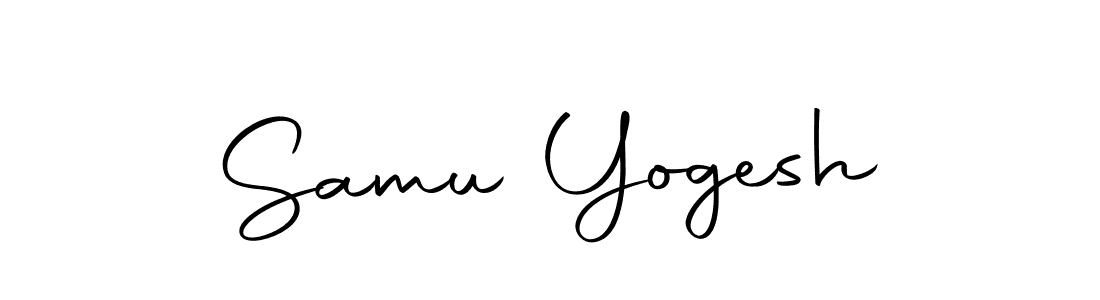 Similarly Autography-DOLnW is the best handwritten signature design. Signature creator online .You can use it as an online autograph creator for name Samu Yogesh. Samu Yogesh signature style 10 images and pictures png