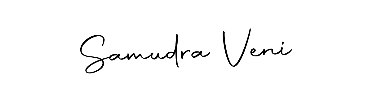 if you are searching for the best signature style for your name Samudra Veni. so please give up your signature search. here we have designed multiple signature styles  using Autography-DOLnW. Samudra Veni signature style 10 images and pictures png