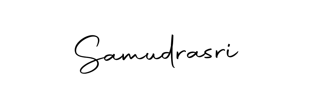 Make a beautiful signature design for name Samudrasri. With this signature (Autography-DOLnW) style, you can create a handwritten signature for free. Samudrasri signature style 10 images and pictures png