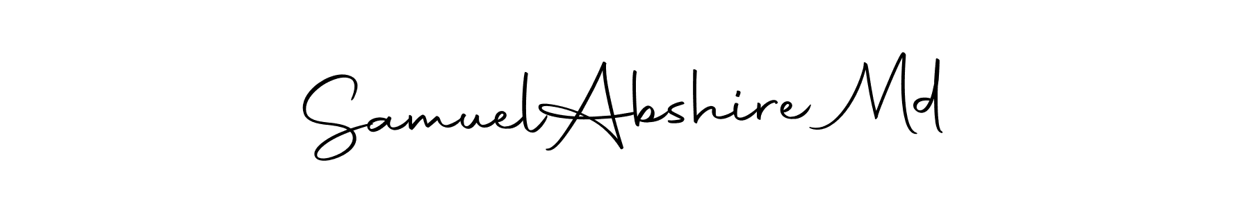 Make a short Samuel  Abshire Md signature style. Manage your documents anywhere anytime using Autography-DOLnW. Create and add eSignatures, submit forms, share and send files easily. Samuel  Abshire Md signature style 10 images and pictures png