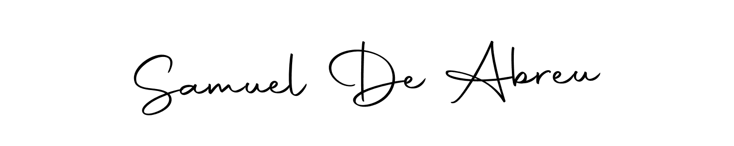 You can use this online signature creator to create a handwritten signature for the name Samuel De Abreu. This is the best online autograph maker. Samuel De Abreu signature style 10 images and pictures png
