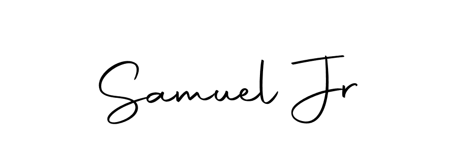 Design your own signature with our free online signature maker. With this signature software, you can create a handwritten (Autography-DOLnW) signature for name Samuel Jr. Samuel Jr signature style 10 images and pictures png