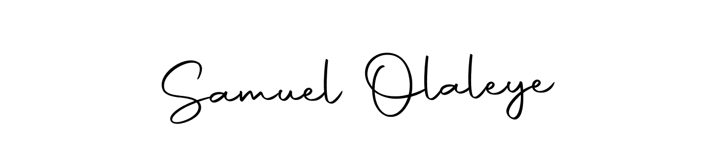Also we have Samuel Olaleye name is the best signature style. Create professional handwritten signature collection using Autography-DOLnW autograph style. Samuel Olaleye signature style 10 images and pictures png